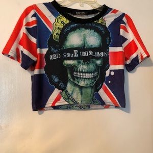 Queen Elizabeth Skeleton Tee